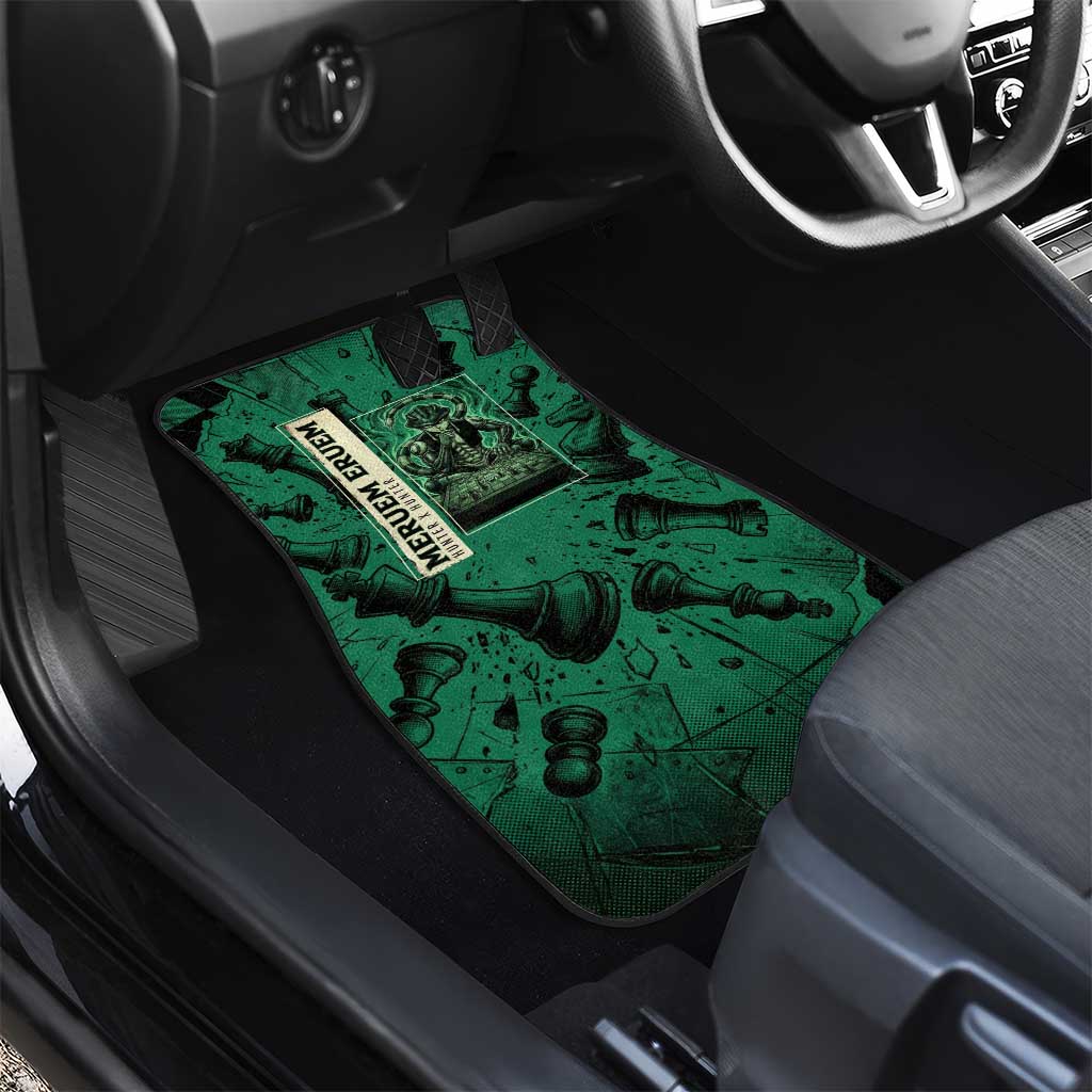 Meruem Chess Theme Car Mats with Dark Aura and Strategic Anime Artwork Design - The Mazicc