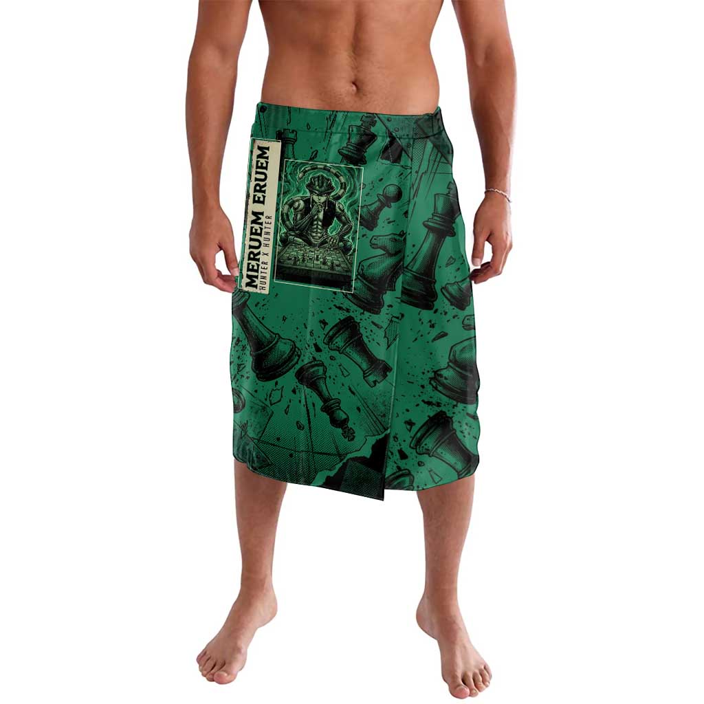 Meruem Chess Theme Lavalava with Dark Aura and Strategic Anime Artwork Design - The Mazicc