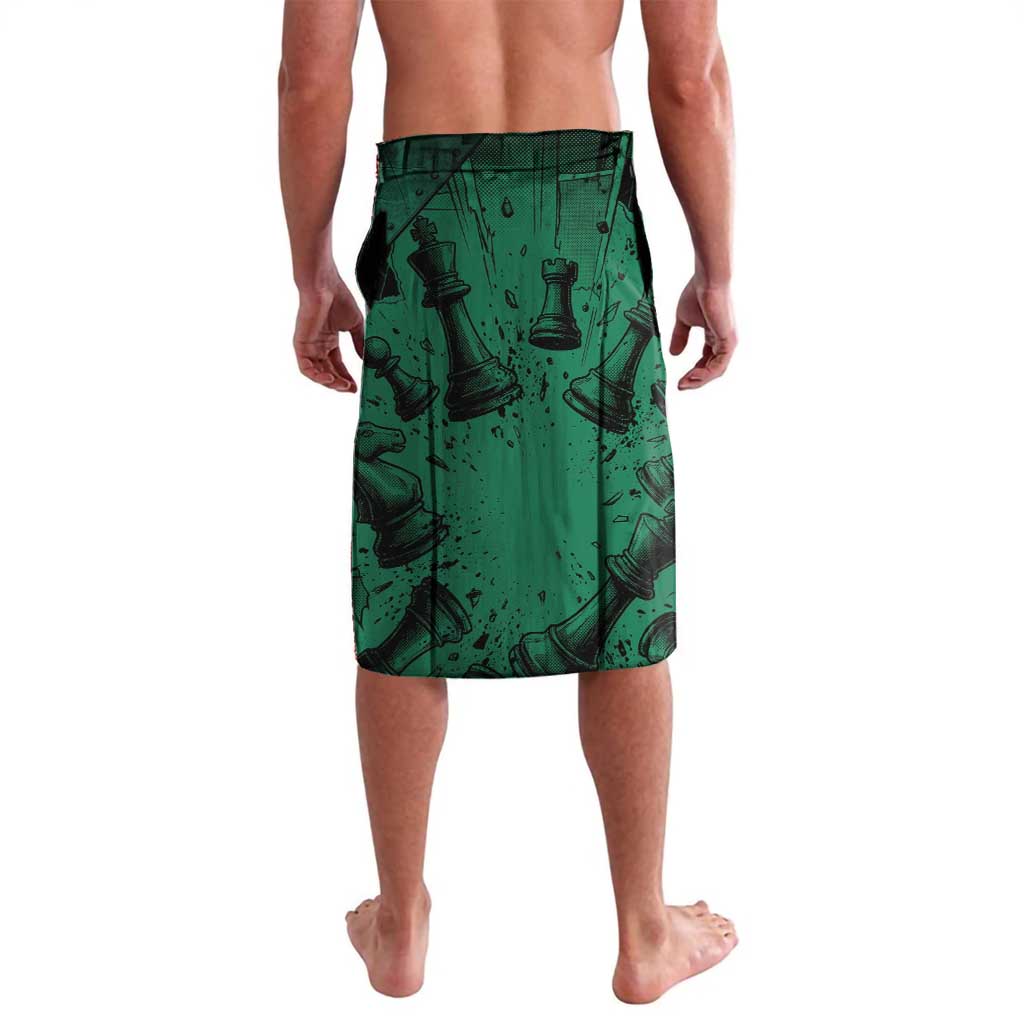 Meruem Chess Theme Lavalava with Dark Aura and Strategic Anime Artwork Design - The Mazicc