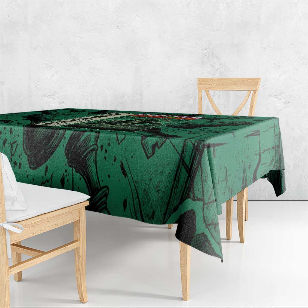 Meruem Chess Theme Tablecloth with Dark Aura and Strategic Anime Artwork Design - The Mazicc