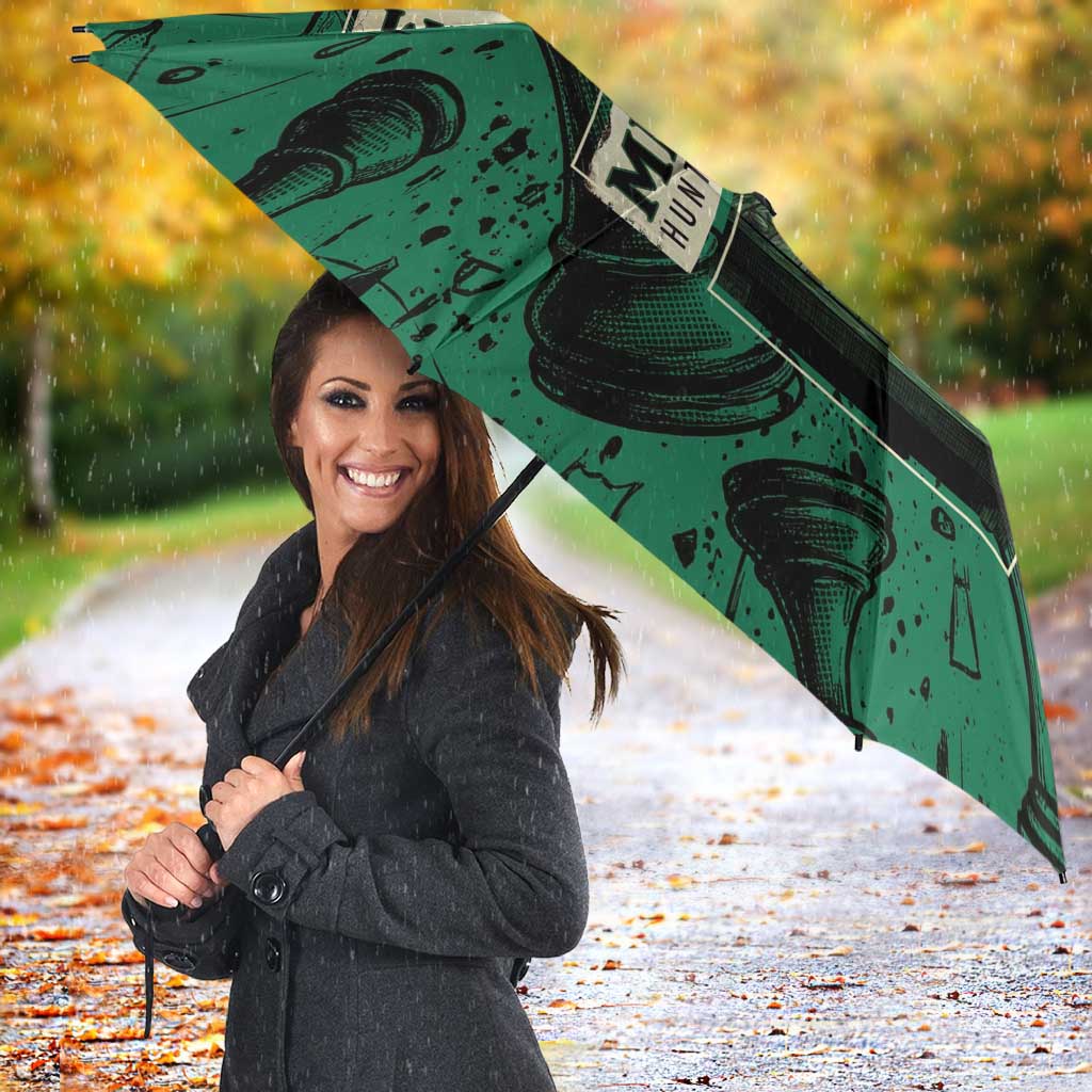 Meruem Chess Theme Umbrella with Dark Aura and Strategic Anime Artwork Design - The Mazicc