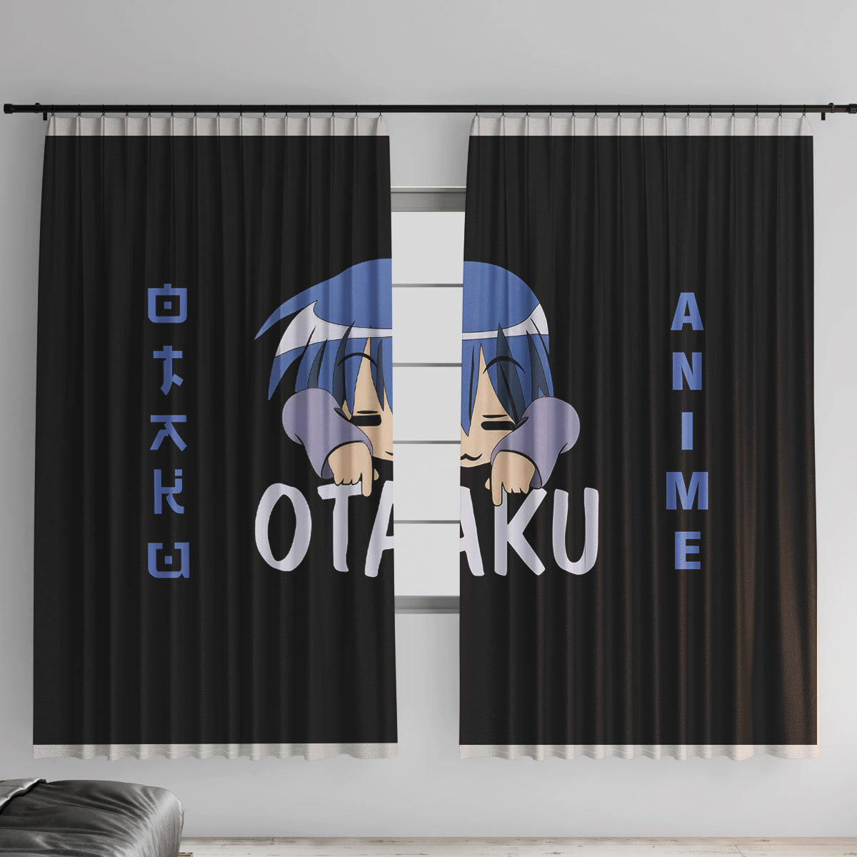 I'm An Otaku Window Curtain