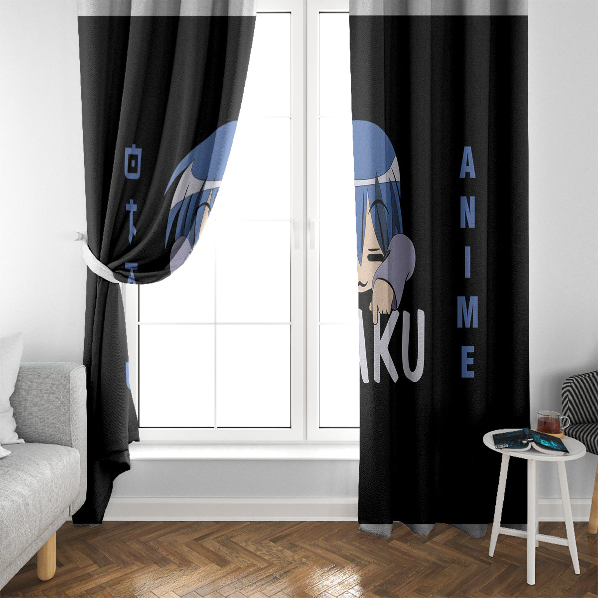 I'm An Otaku Window Curtain