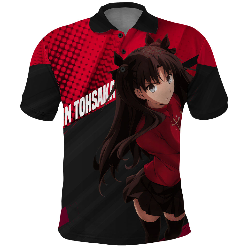 Rin Tohsaka Polo Shirt