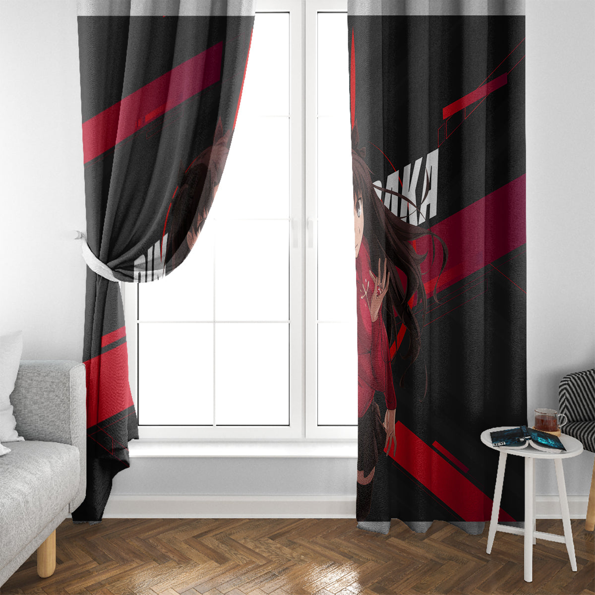 Rin Tohsaka Window Curtain