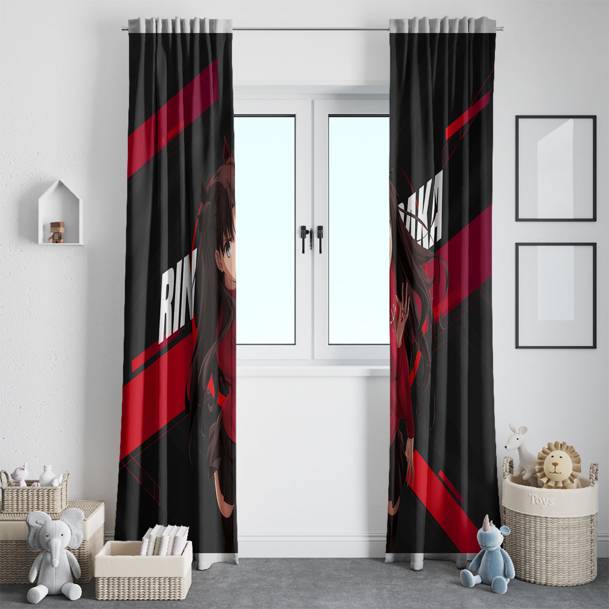 Rin Tohsaka Window Curtain