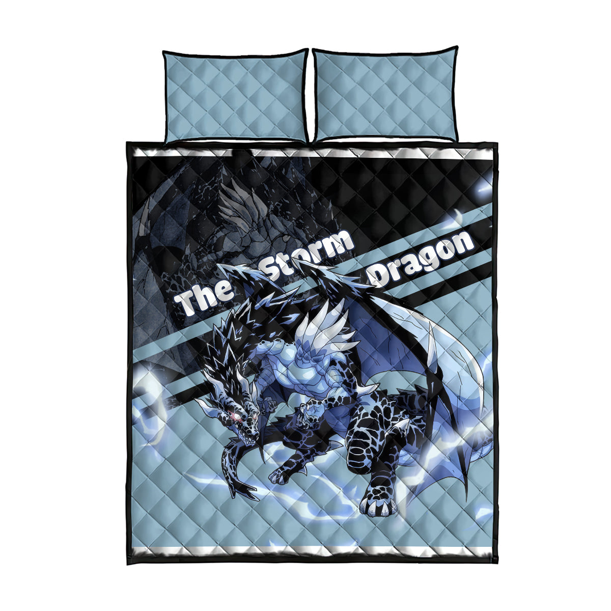 Veldora Storm Dragon Quilt Bed Set