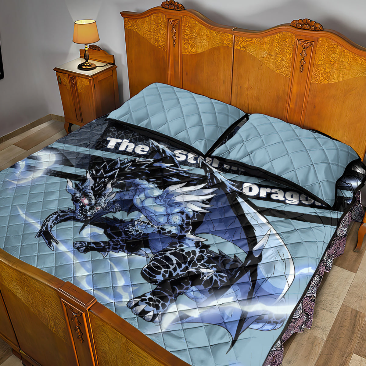 Veldora Storm Dragon Quilt Bed Set