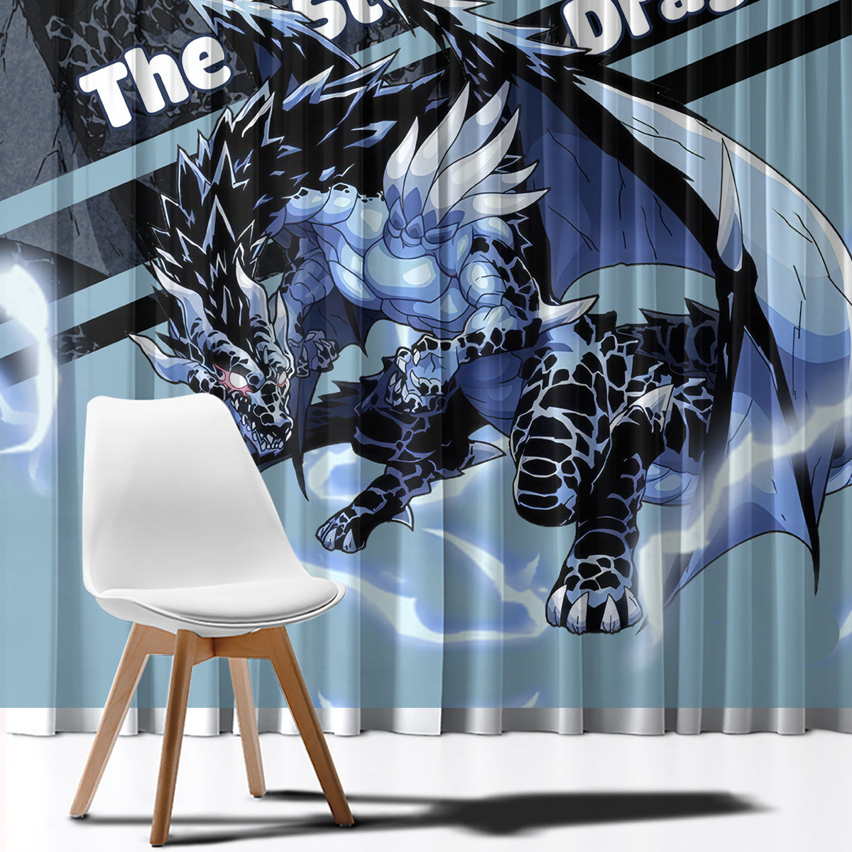 Veldora Storm Dragon Window Curtain