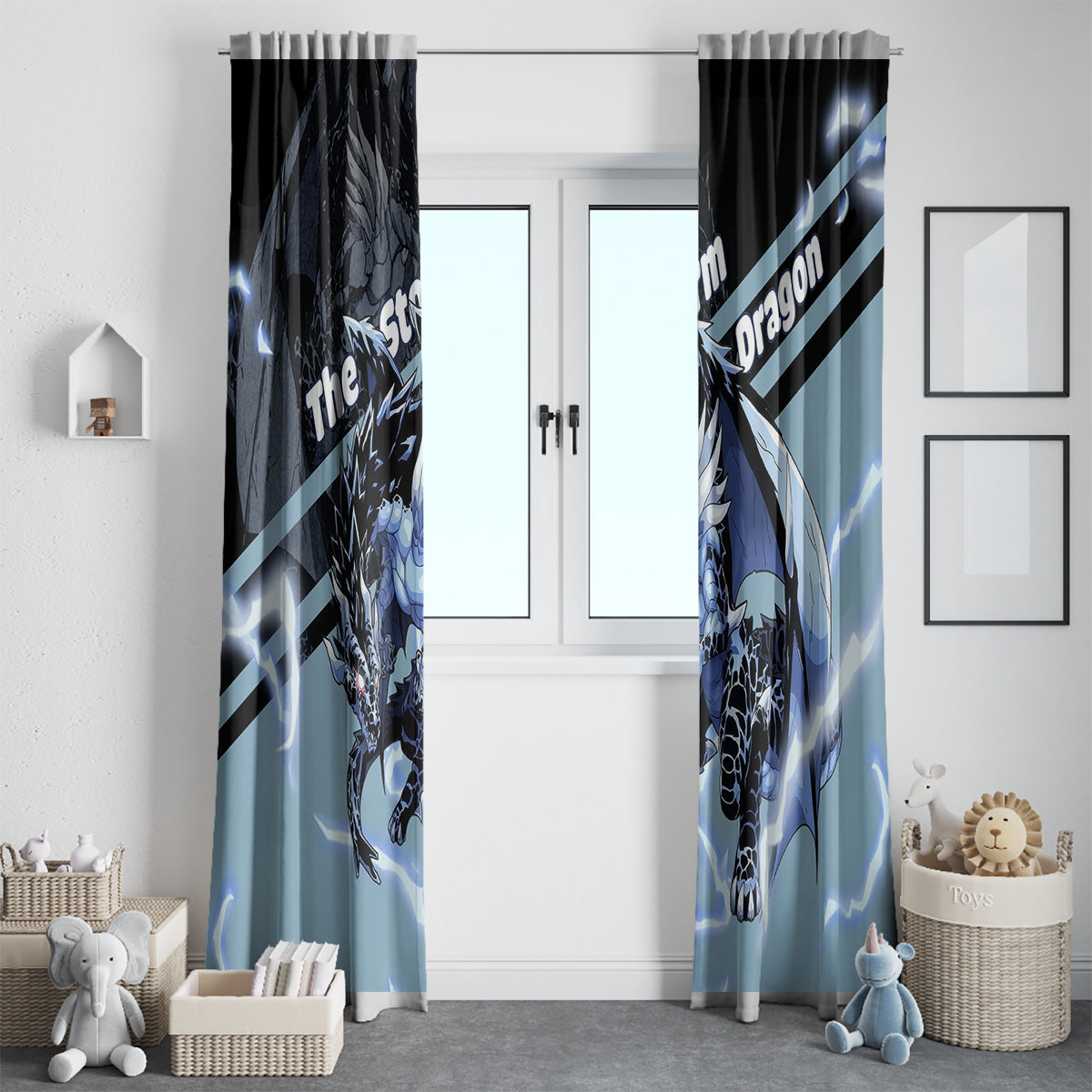 Veldora Storm Dragon Window Curtain