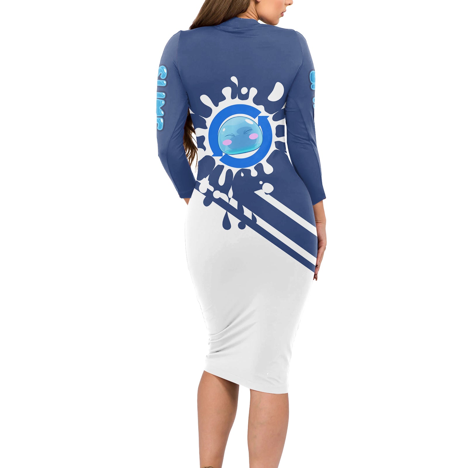 Rimuru Tempest Long Sleeve Bodycon Dress