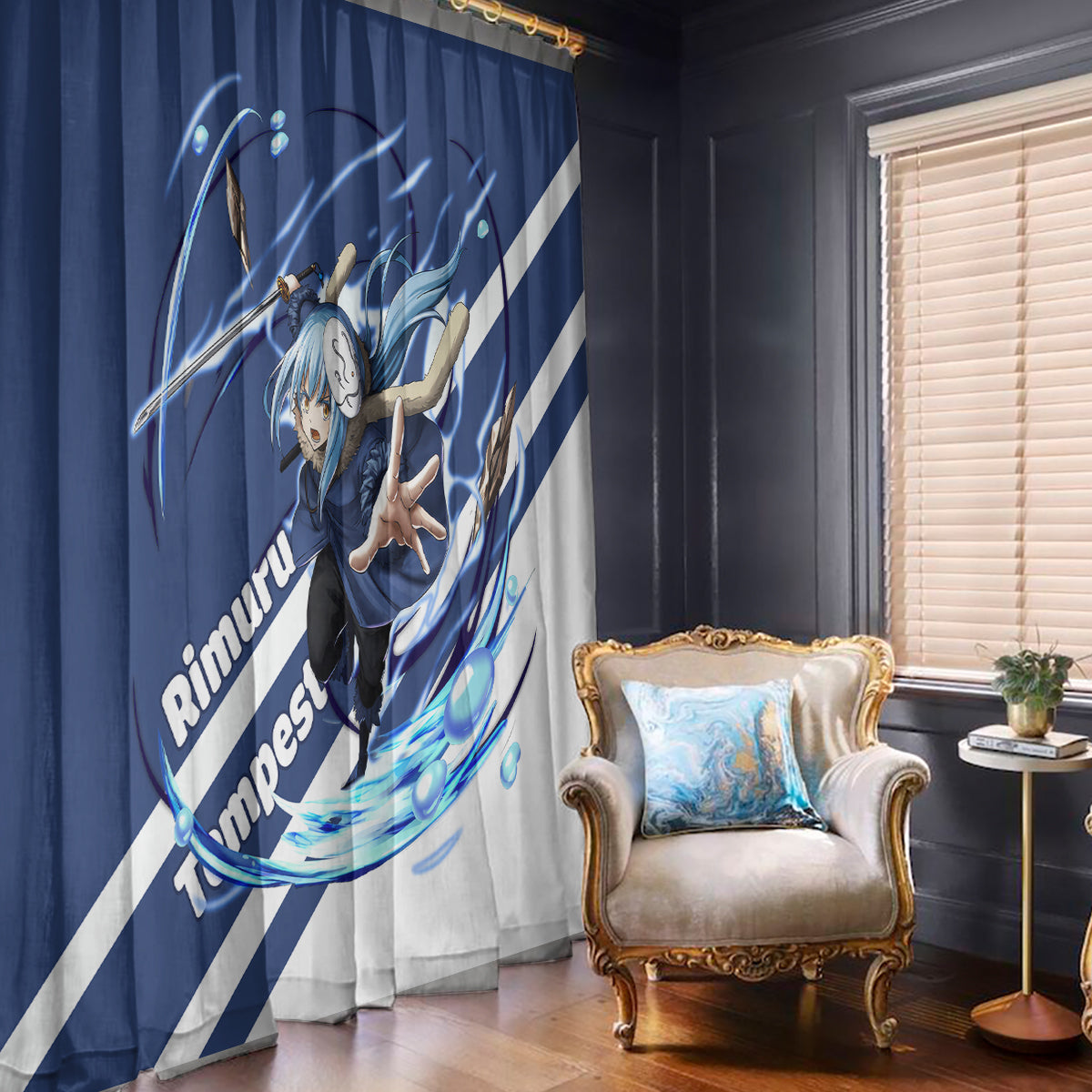 Rimuru Tempest Window Curtain