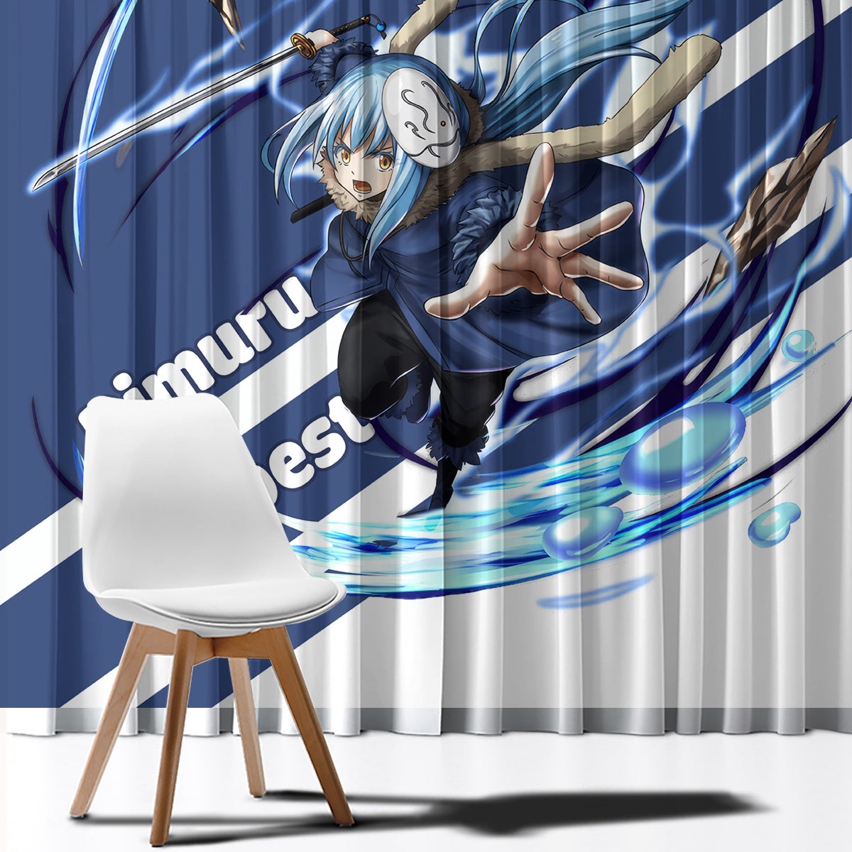 Rimuru Tempest Window Curtain