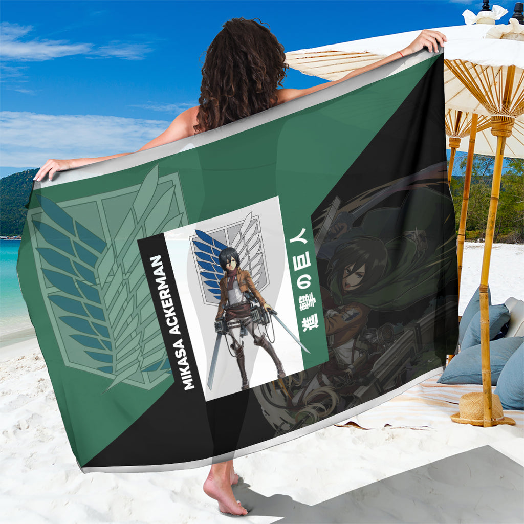 Mikasa Ackerman Sarong