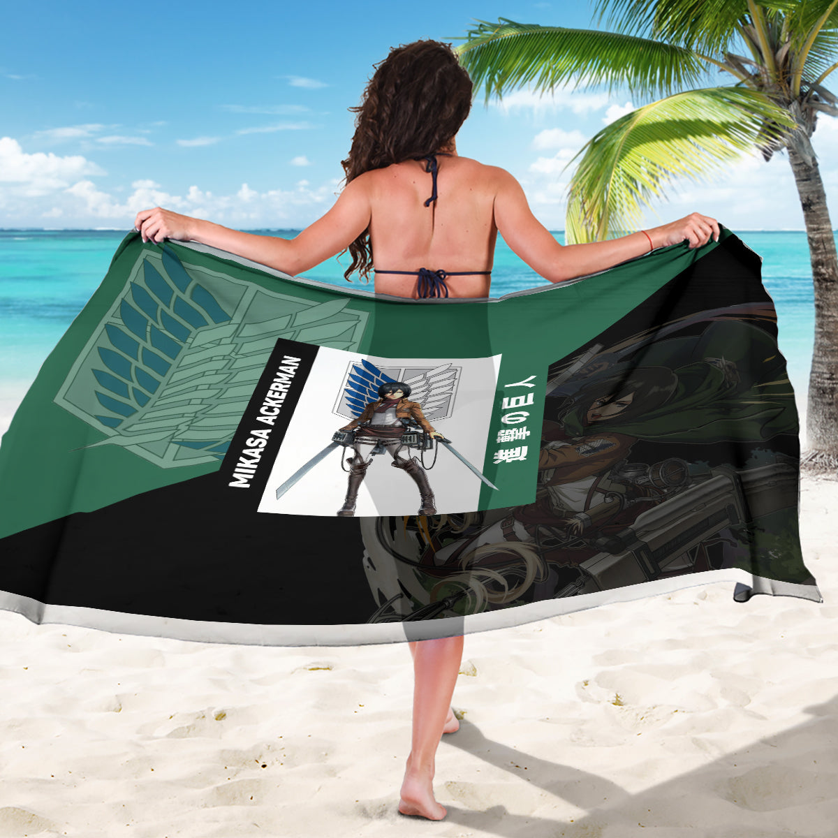 Mikasa Ackerman Sarong