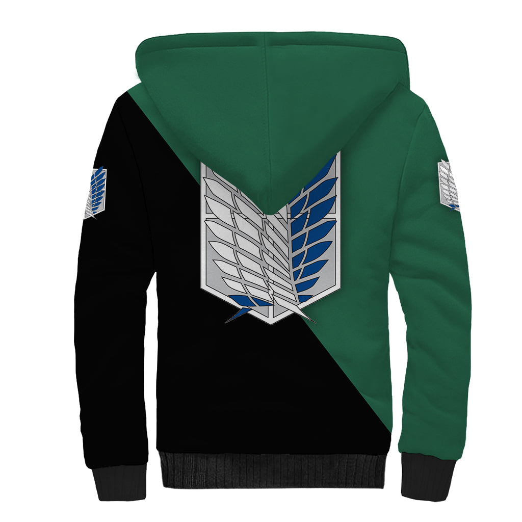 Mikasa Ackerman Sherpa Hoodie