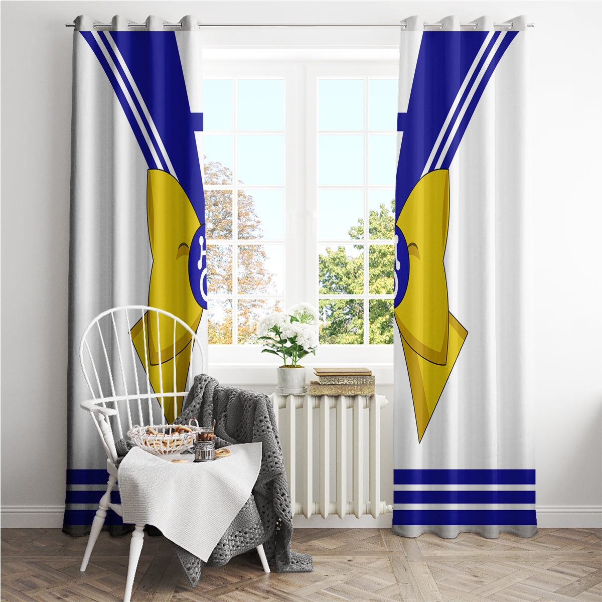 Sailor Uranus Window Curtain