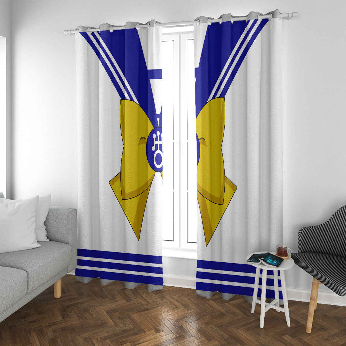 Sailor Uranus Window Curtain
