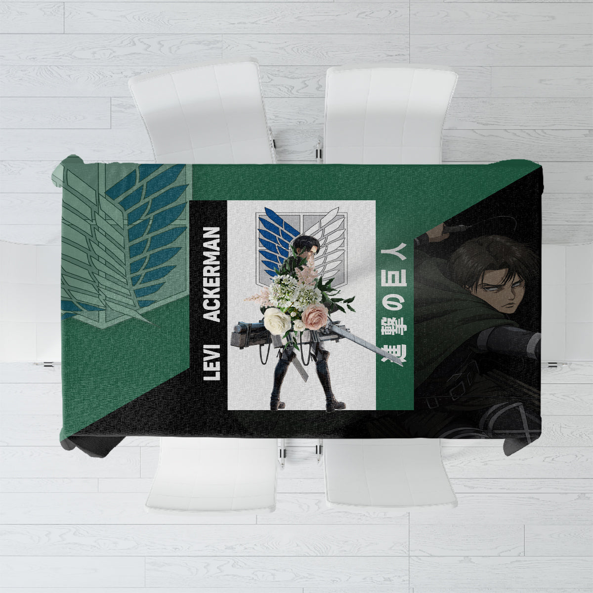 Levi Ackerman Tablecloth