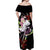 Mitsuri Kanroji Japan Style Off Shoulder Maxi Dress