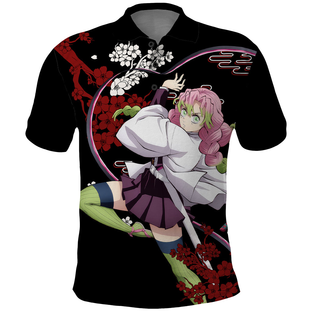 Mitsuri Kanroji Japan Style Polo Shirt