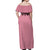 Majin Buu Dragon Ball Anime Off Shoulder Maxi Dress