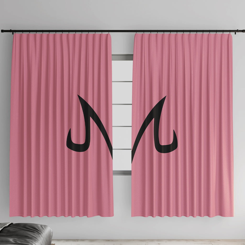 Majin Buu Dragon Ball Anime Window Curtain