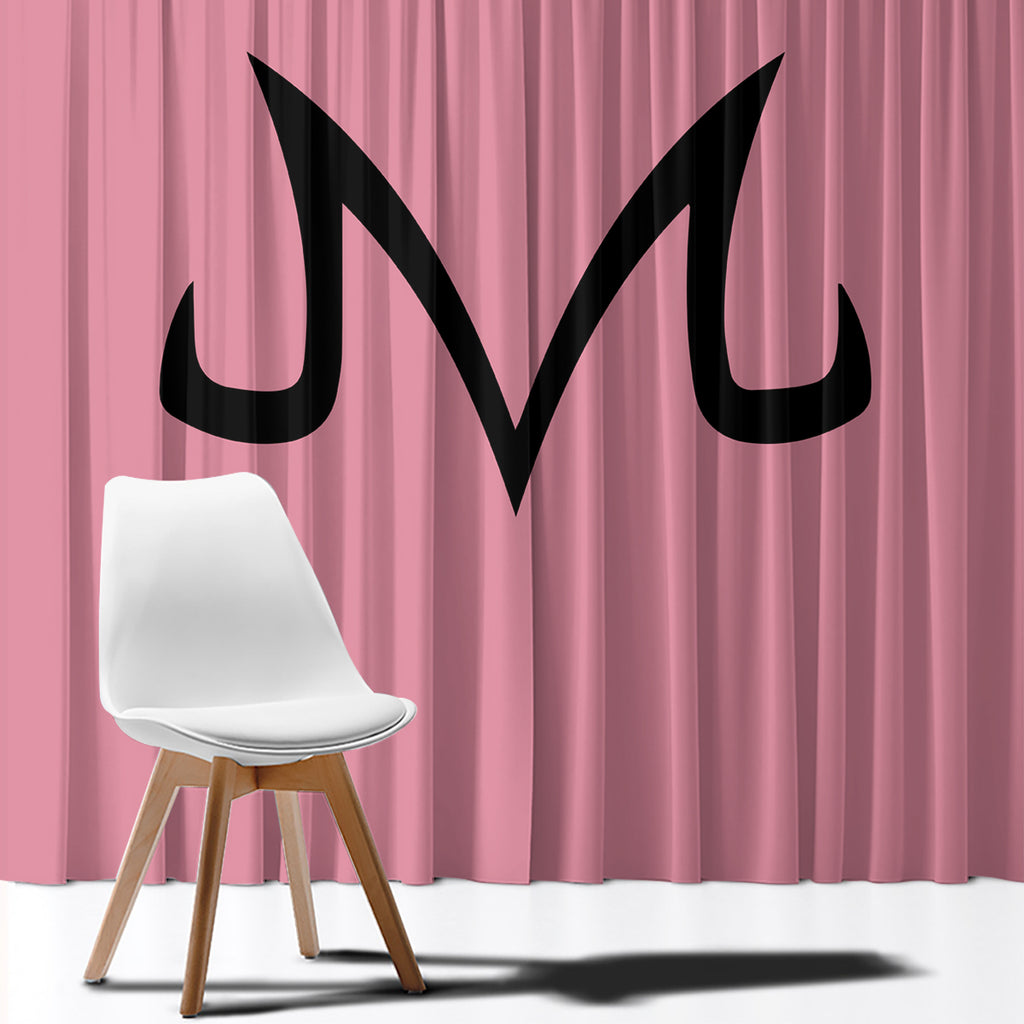 Majin Buu Dragon Ball Anime Window Curtain