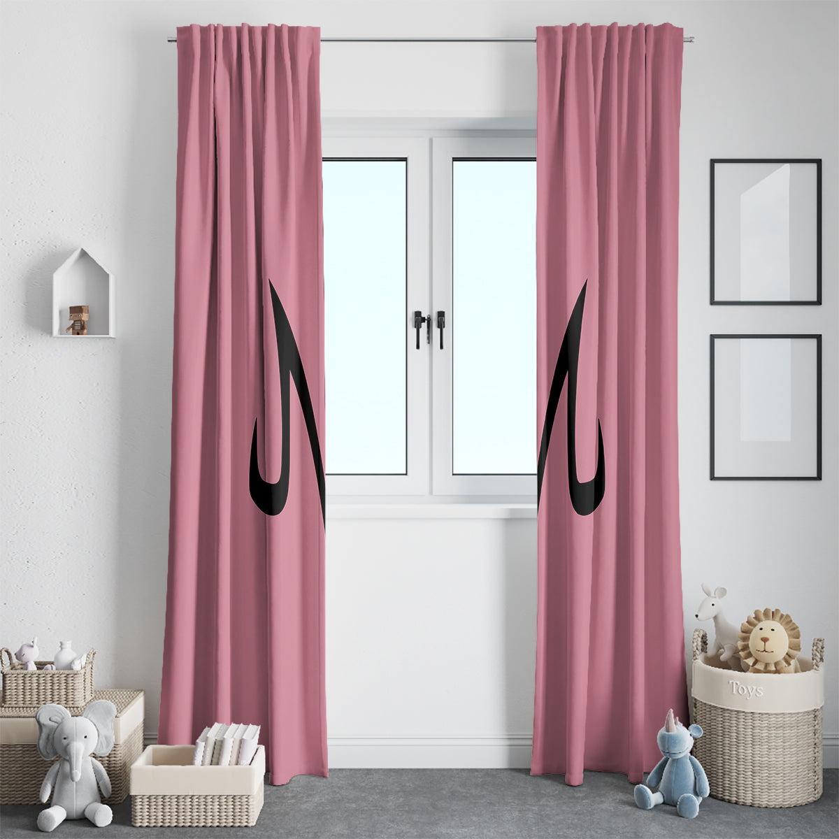 Majin Buu Dragon Ball Anime Window Curtain