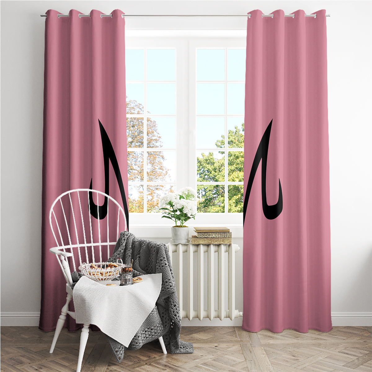 Majin Buu Dragon Ball Anime Window Curtain