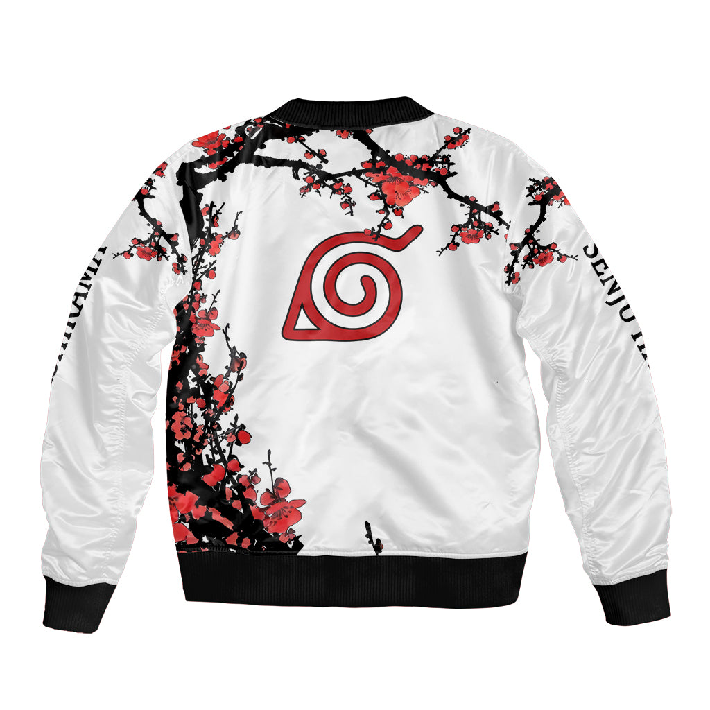 Senju Hashirama Japan Style Anime Bomber Jacket