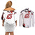 Senju Hashirama Japan Style Anime Couples Matching Off Shoulder Short Dress and Long Sleeve Button Shirt