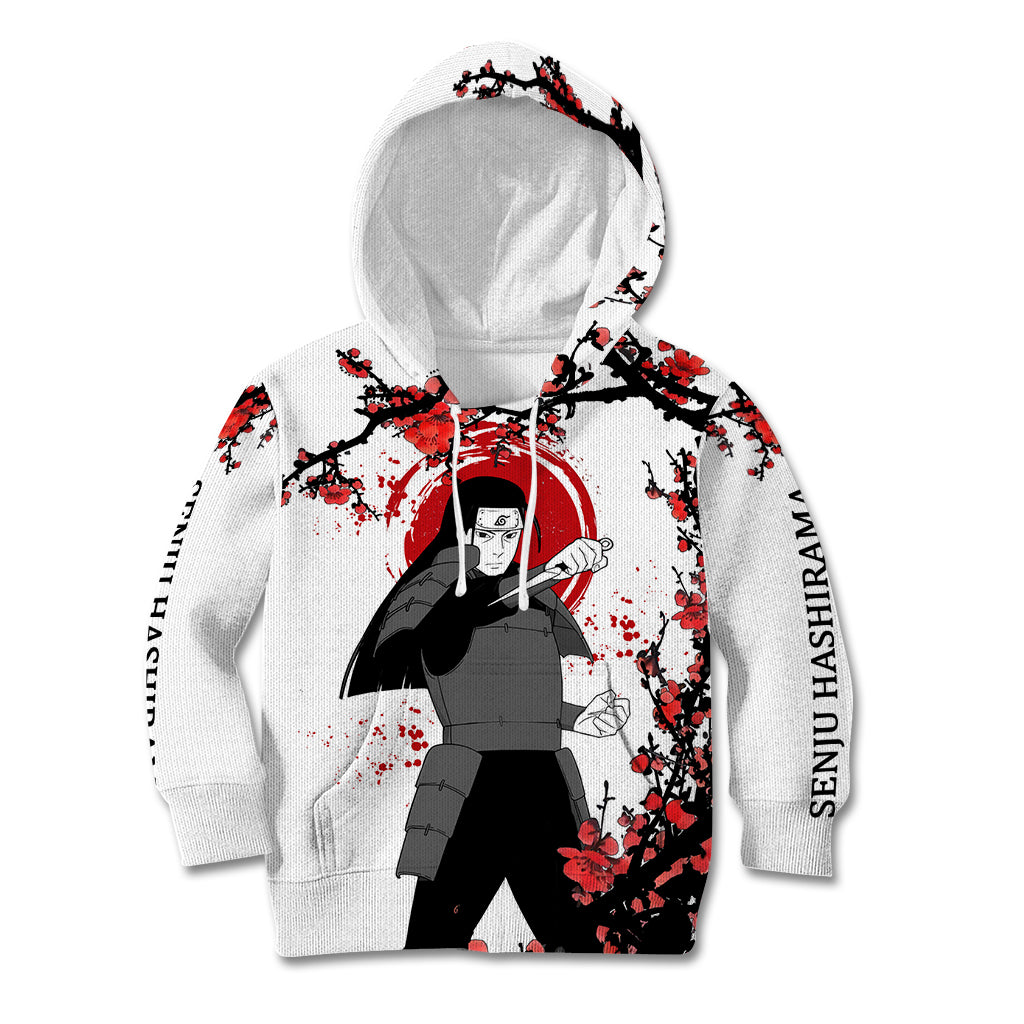 Senju Hashirama Japan Style Anime Kid Hoodie