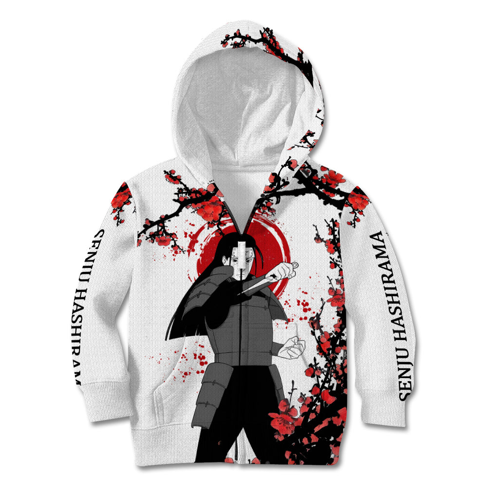 Senju Hashirama Japan Style Anime Kid Hoodie