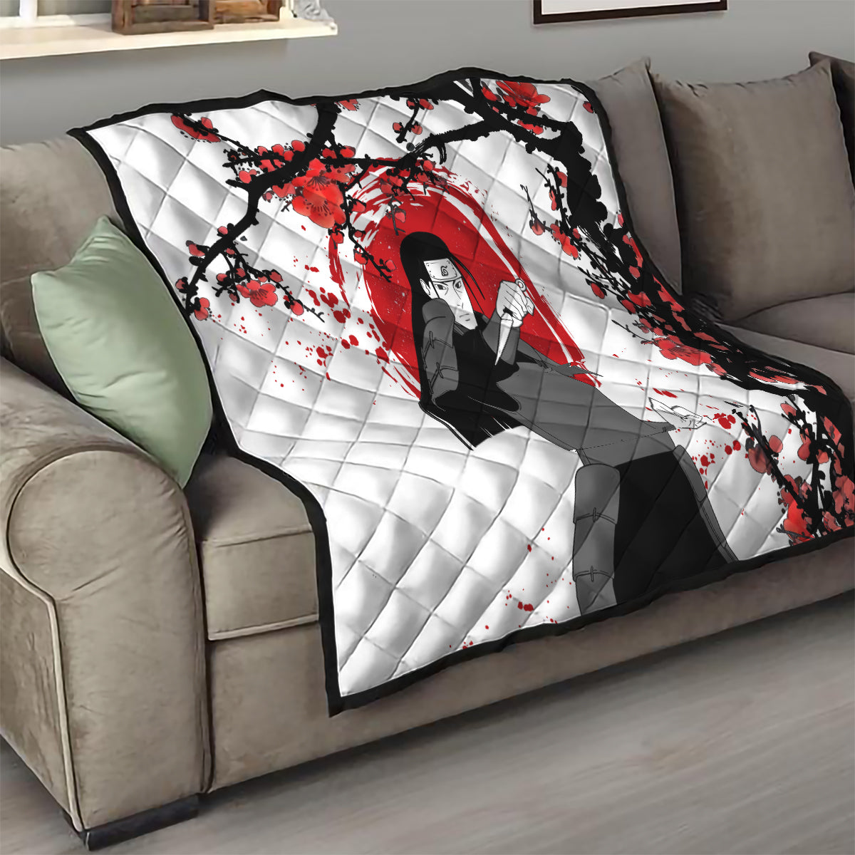 Senju Hashirama Japan Style Anime Quilt