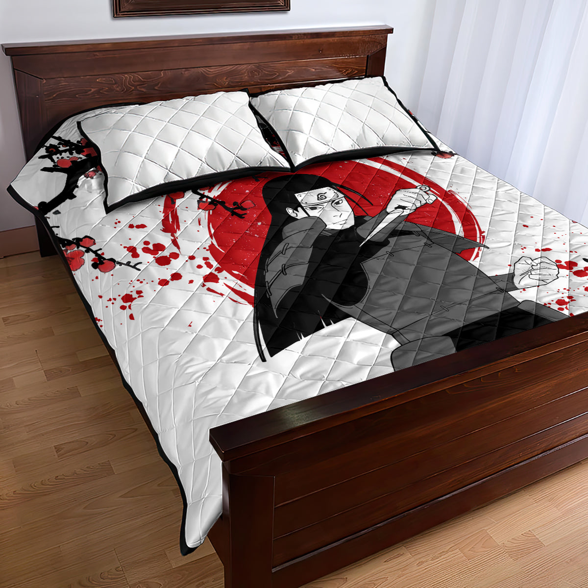Senju Hashirama Japan Style Anime Quilt Bed Set