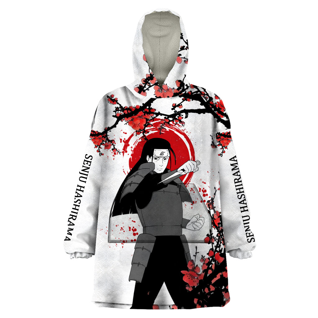 Senju Hashirama Japan Style Anime Wearable Blanket Hoodie
