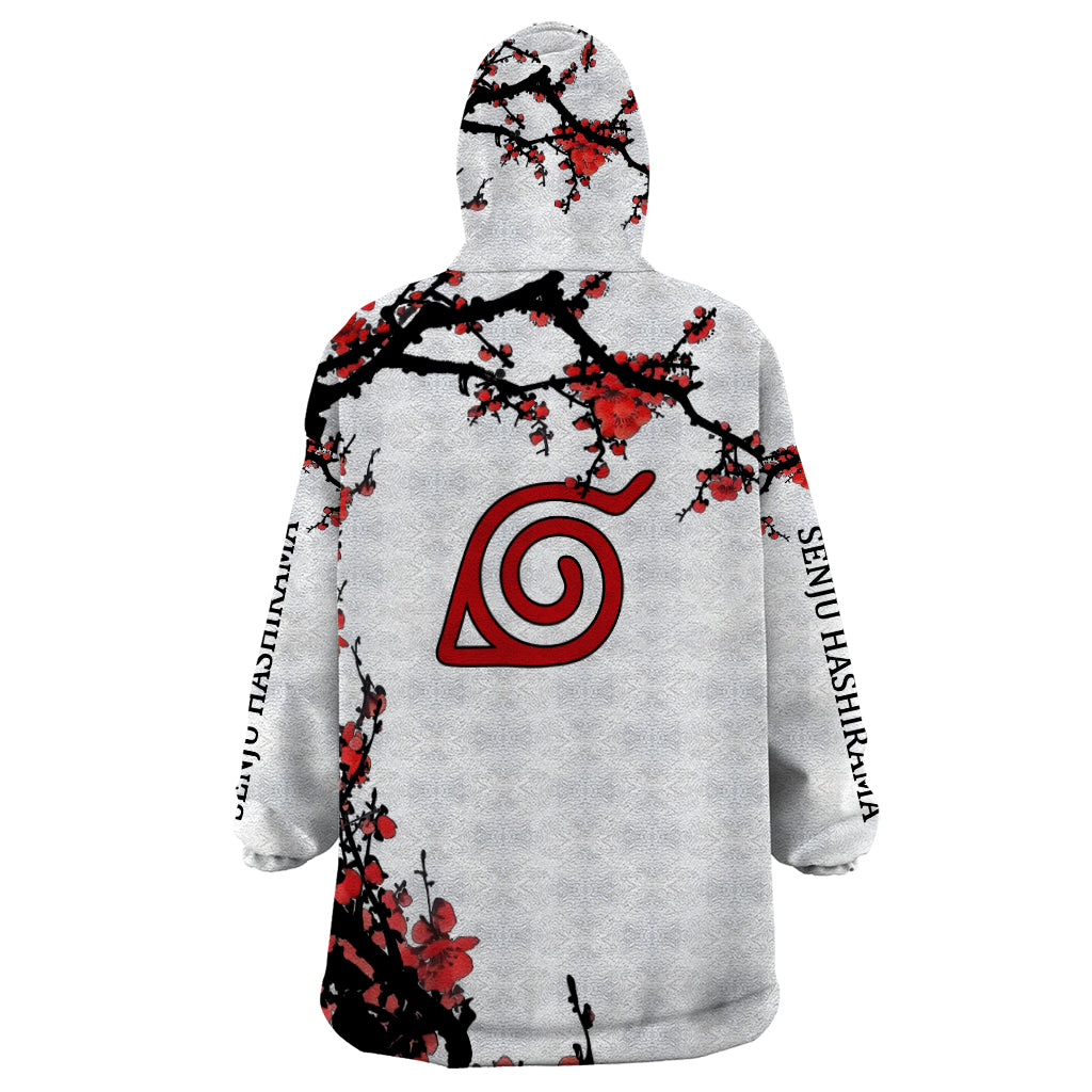 Senju Hashirama Japan Style Anime Wearable Blanket Hoodie