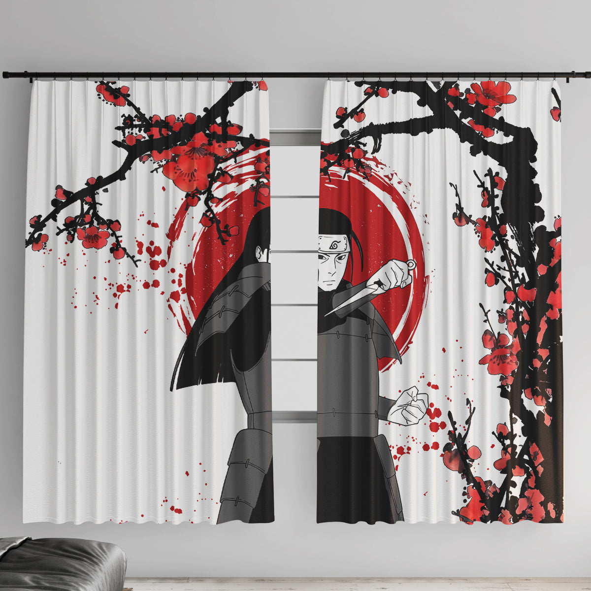Senju Hashirama Japan Style Anime Window Curtain