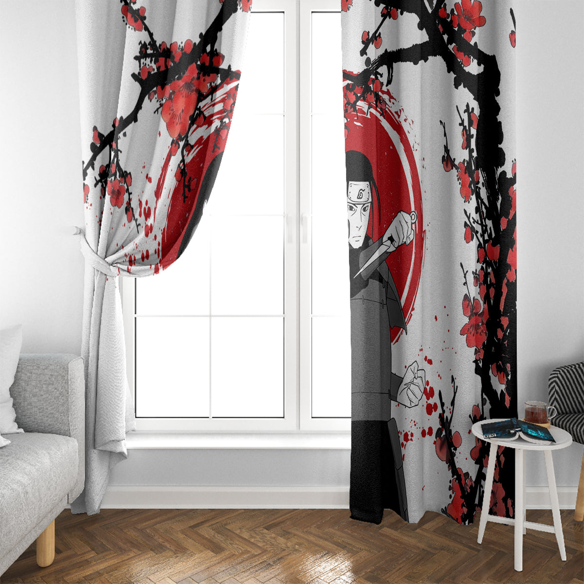 Senju Hashirama Japan Style Anime Window Curtain