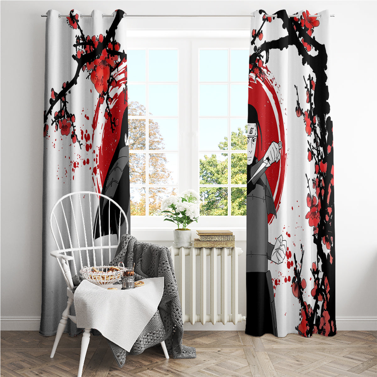 Senju Hashirama Japan Style Anime Window Curtain