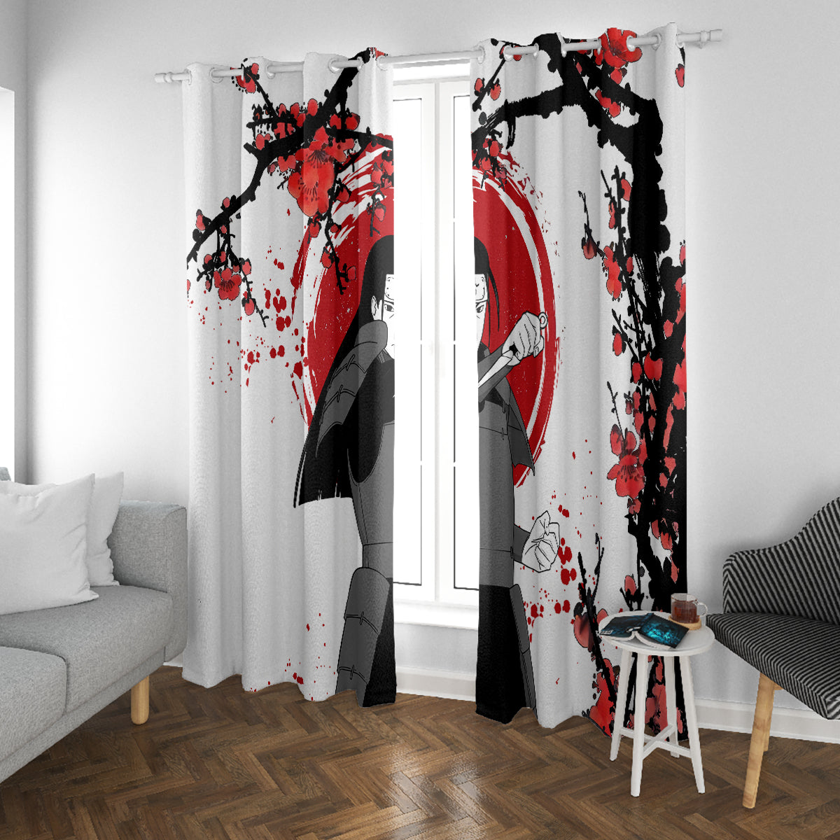 Senju Hashirama Japan Style Anime Window Curtain