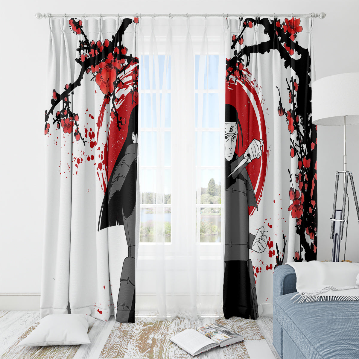 Senju Hashirama Japan Style Anime Window Curtain