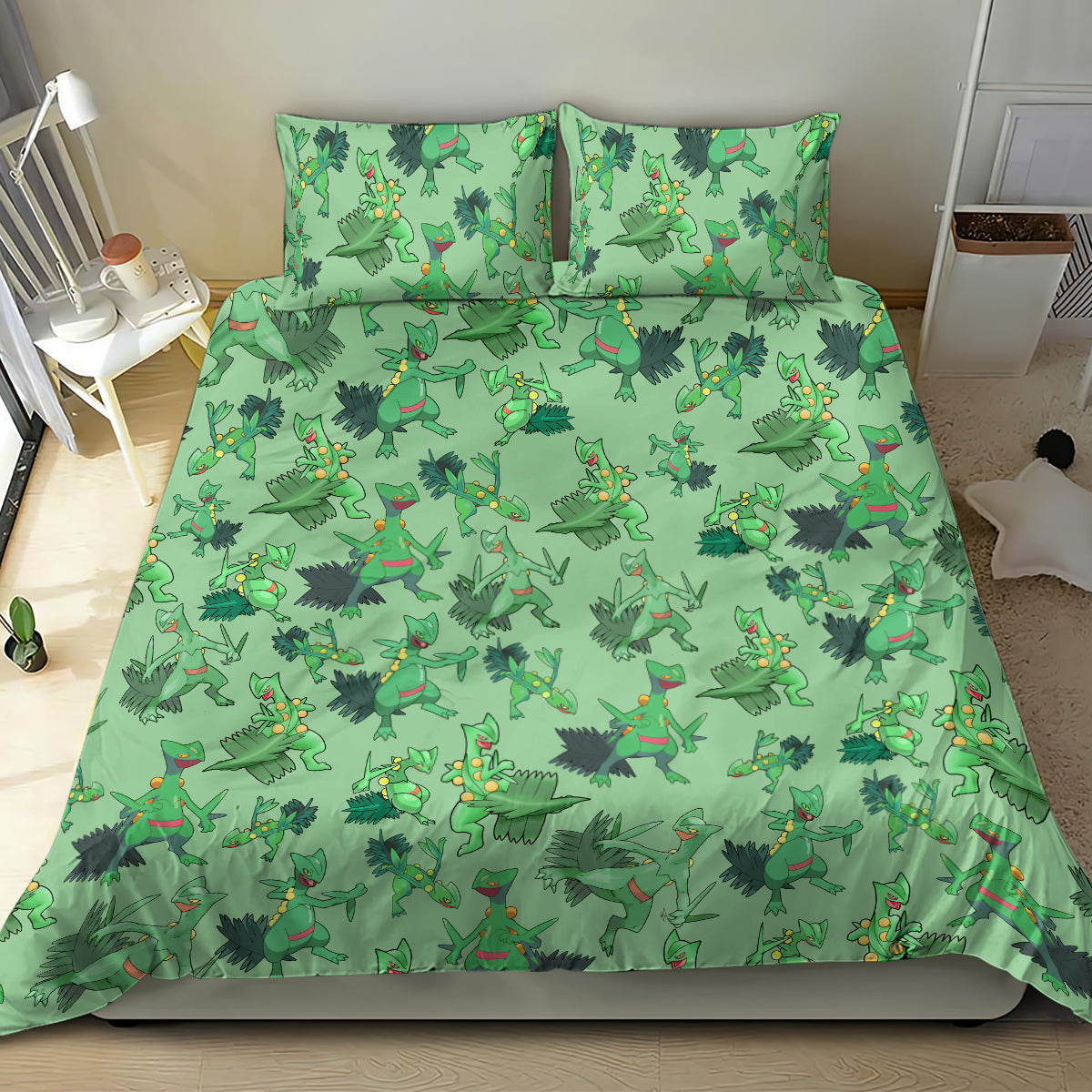 Sceptile Pattern Style Bedding Set
