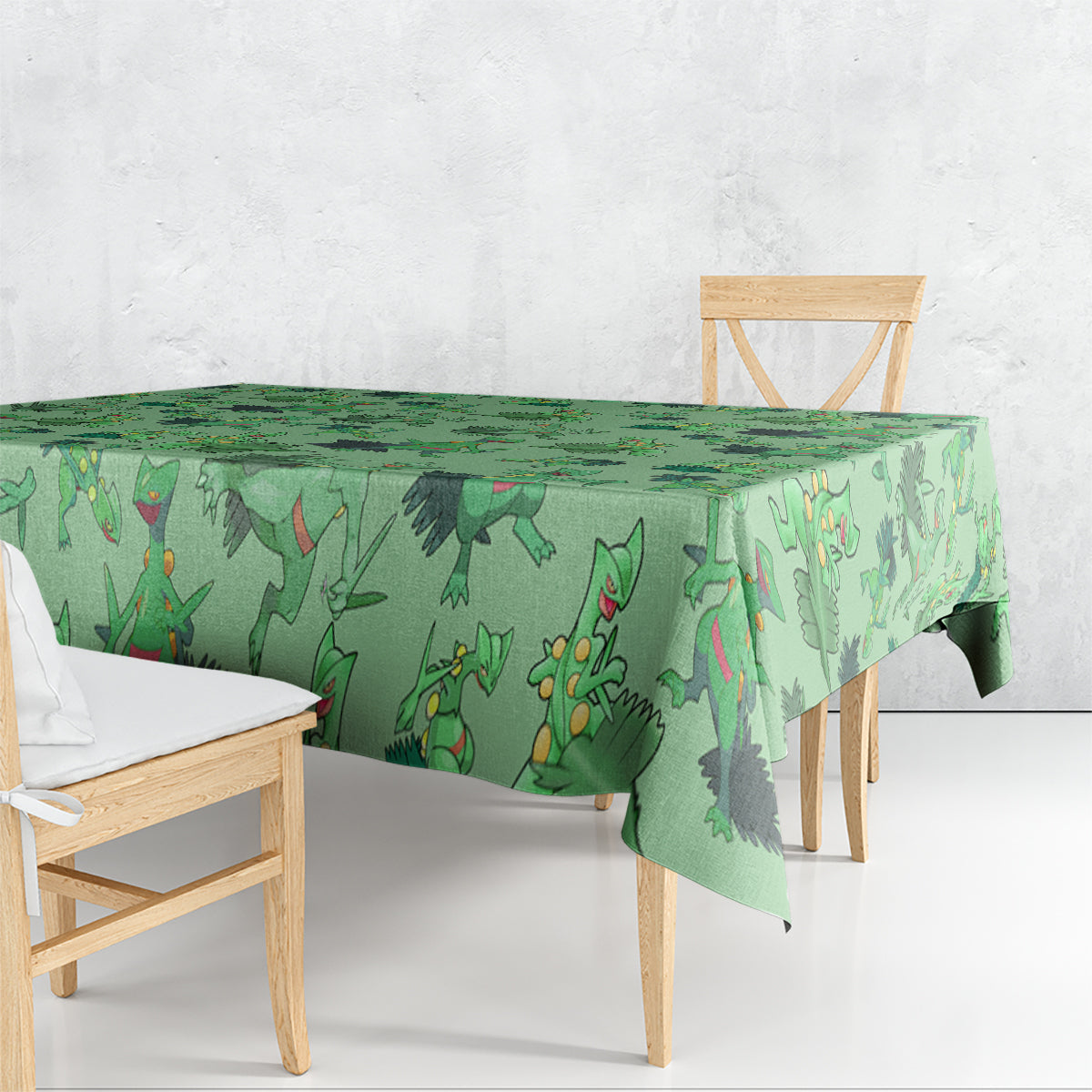 Sceptile Pattern Style Tablecloth