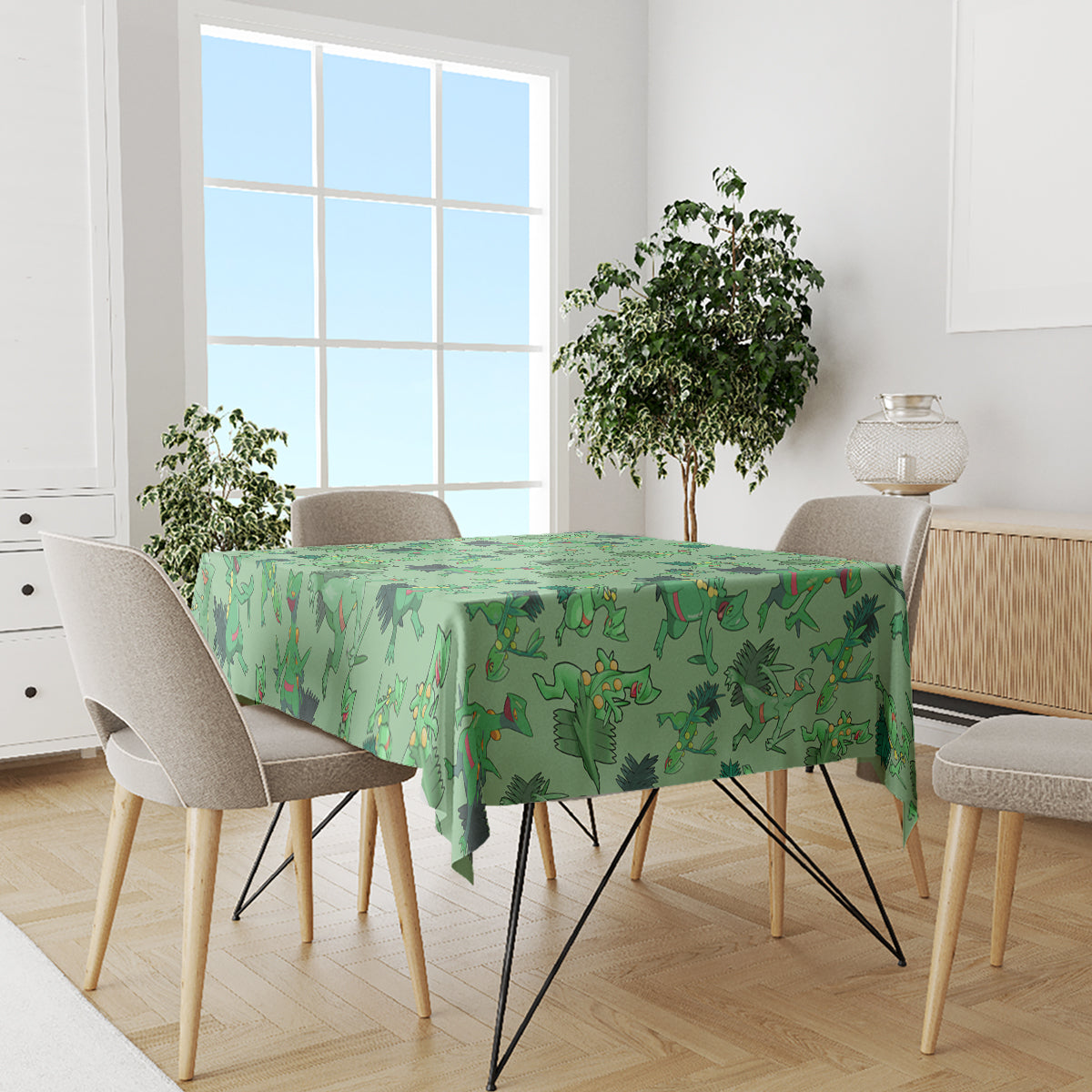 Sceptile Pattern Style Tablecloth