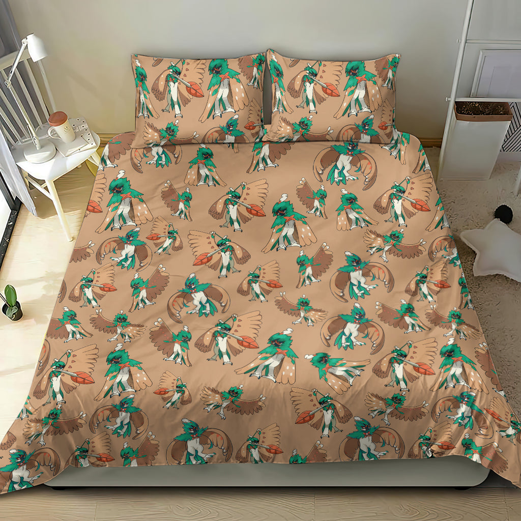 Decidueye Pattern Style Bedding Set