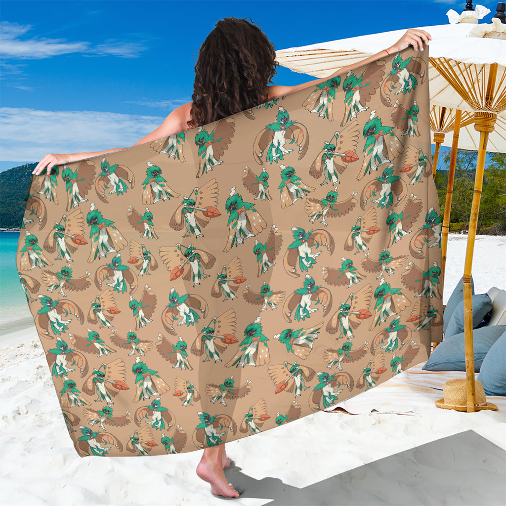 Decidueye Pattern Style Sarong