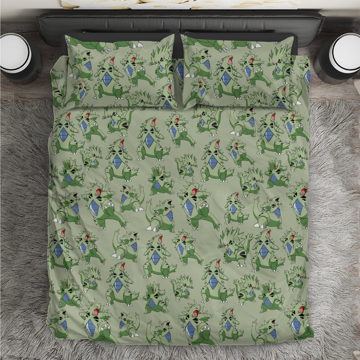 Tyranitar Pattern Style Bedding Set