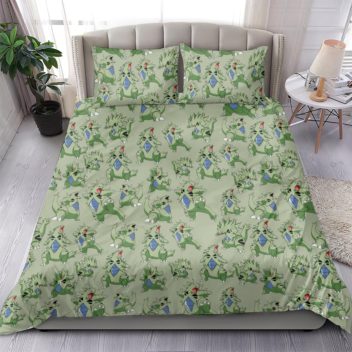 Tyranitar Pattern Style Bedding Set